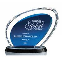 CL 1104 Crystal Glass Trophy