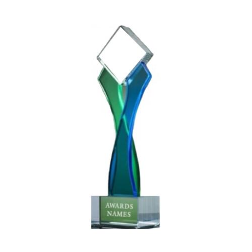 CL 1110 Crystal Glass Trophy