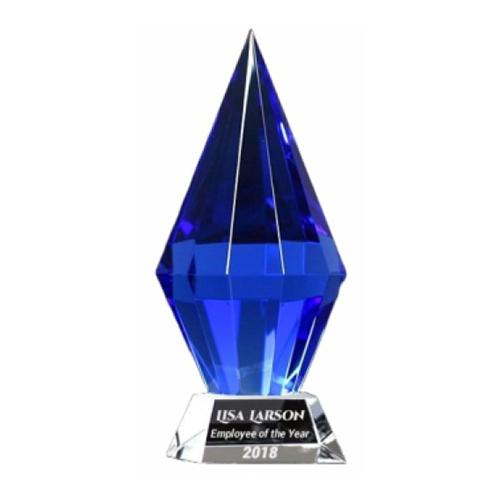 CL 1111 Crystal Glass Trophy