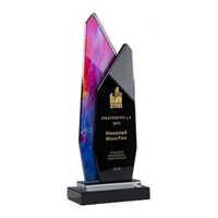 Crystal Pillars And Blocks Trophy