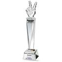 V Win New crystal award