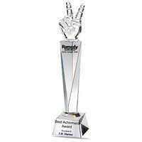 V Win New crystal award