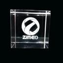 Crystal paper weight