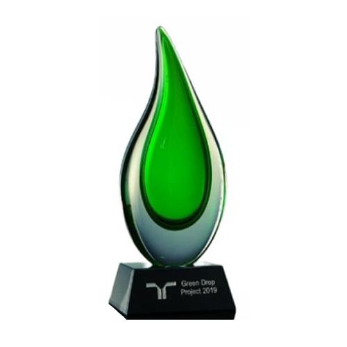 CL 1117 Crystal Glass Trophy