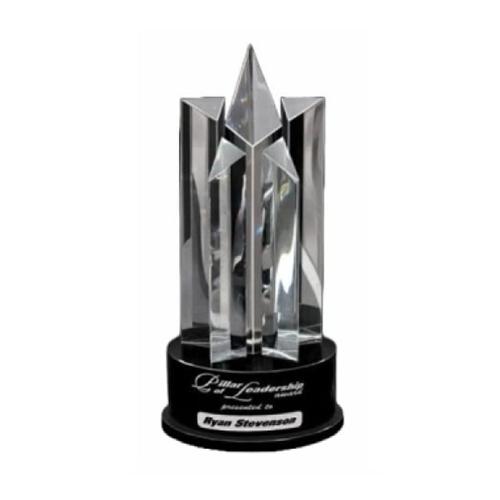 CL 1123 Crystal Glass Trophy